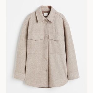 H&M oversized shacket